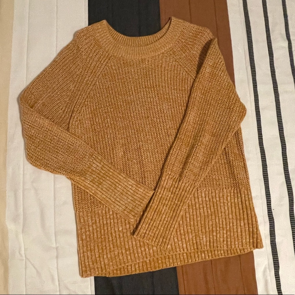 Yellow Knit Sweater